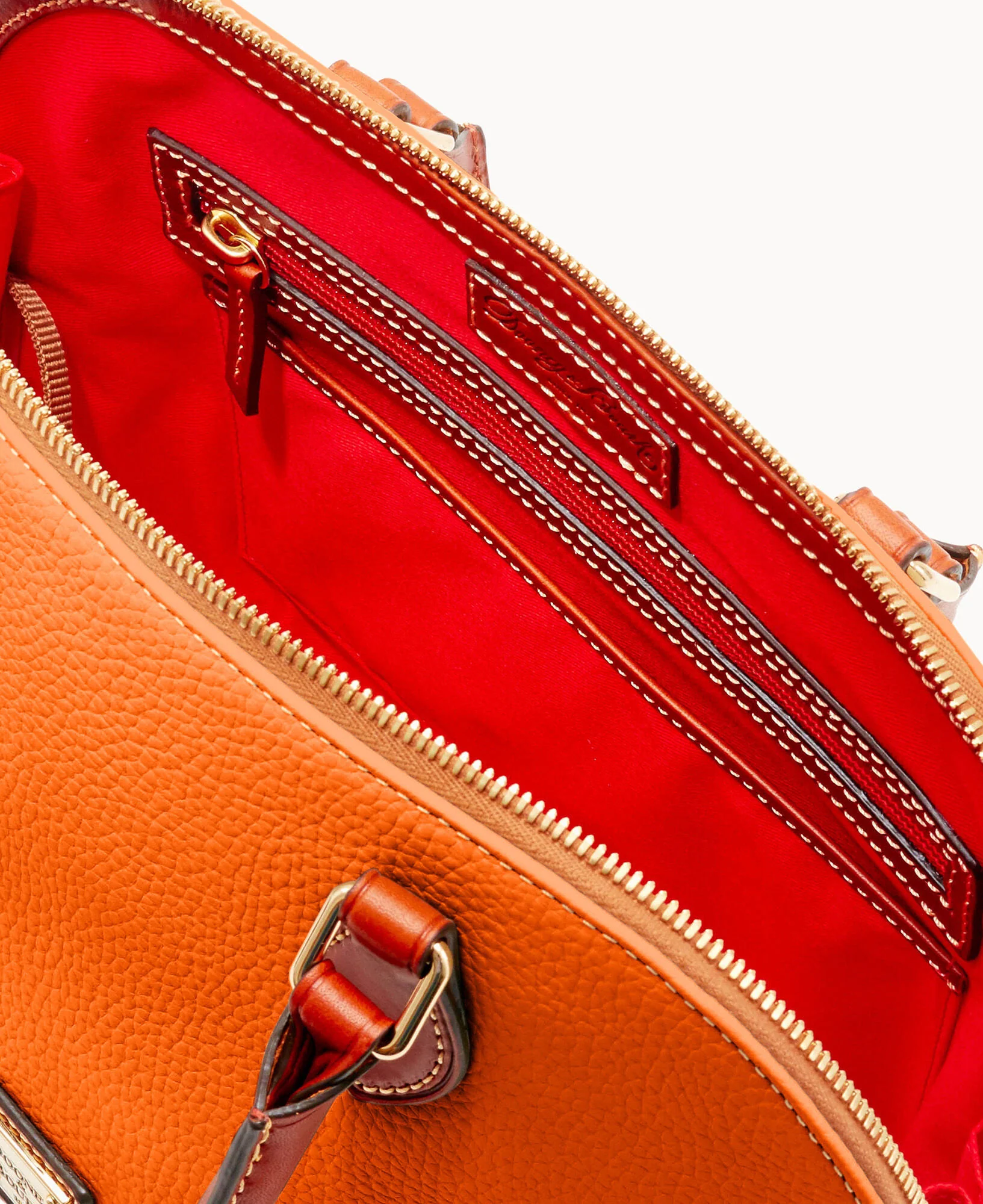 Pebble Grain Zip Zip Satchel - Image 28