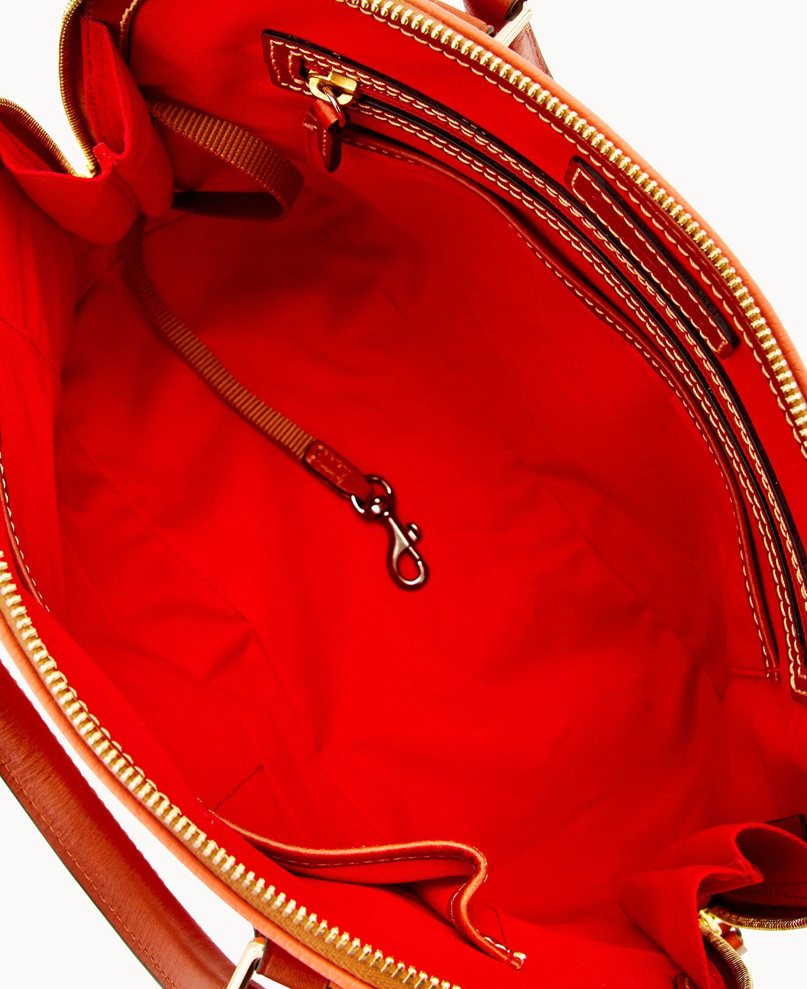 Pebble Grain Zip Zip Satchel - Image 33