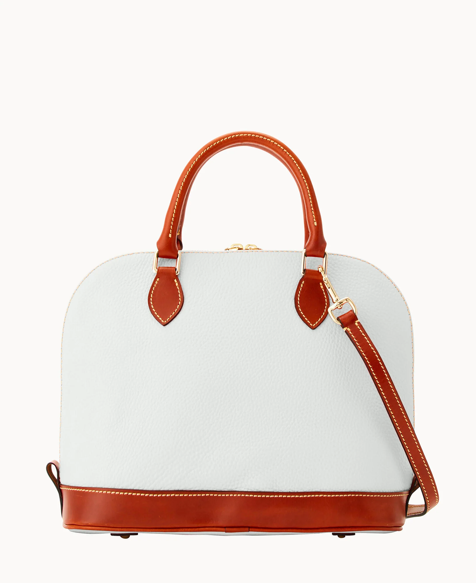 Pebble Grain Zip Zip Satchel - Image 89