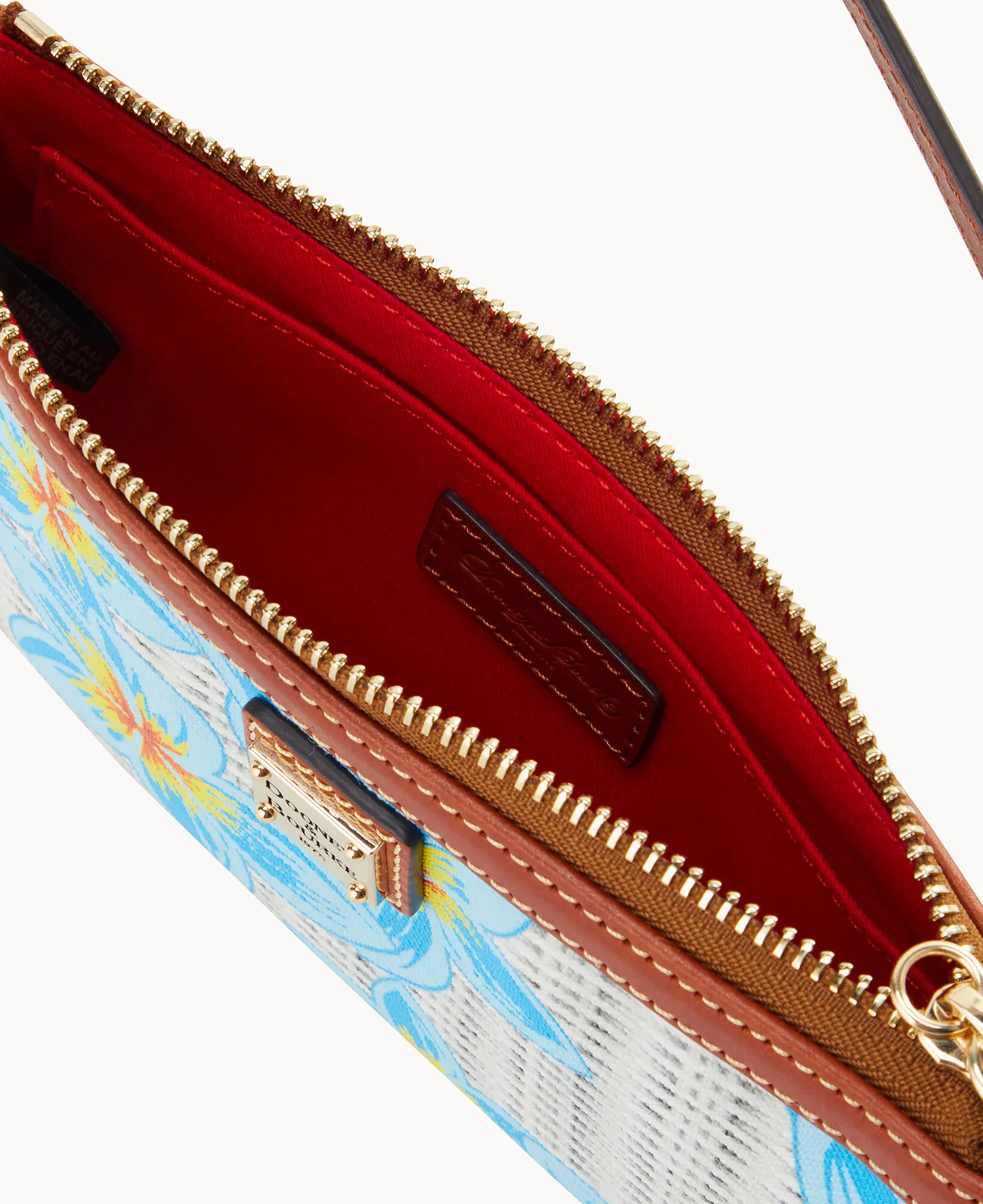 Plumeria Large Slim Wristlet - Image 3