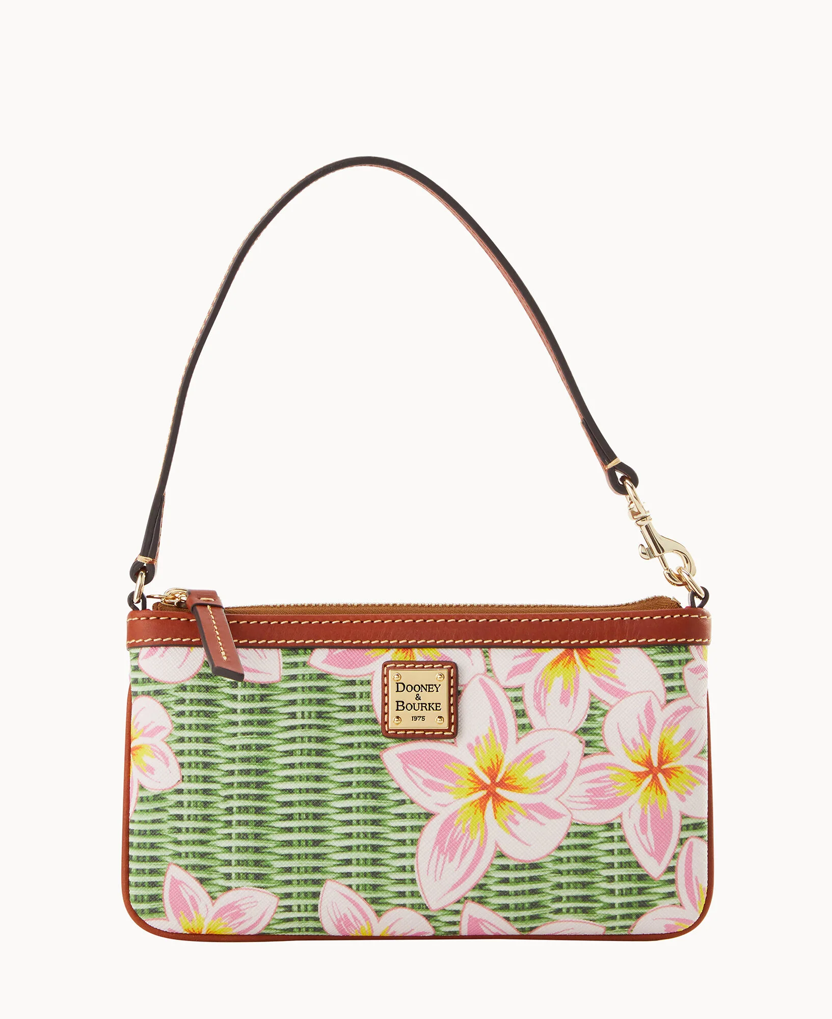 Plumeria Large Slim Wristlet - Image 7