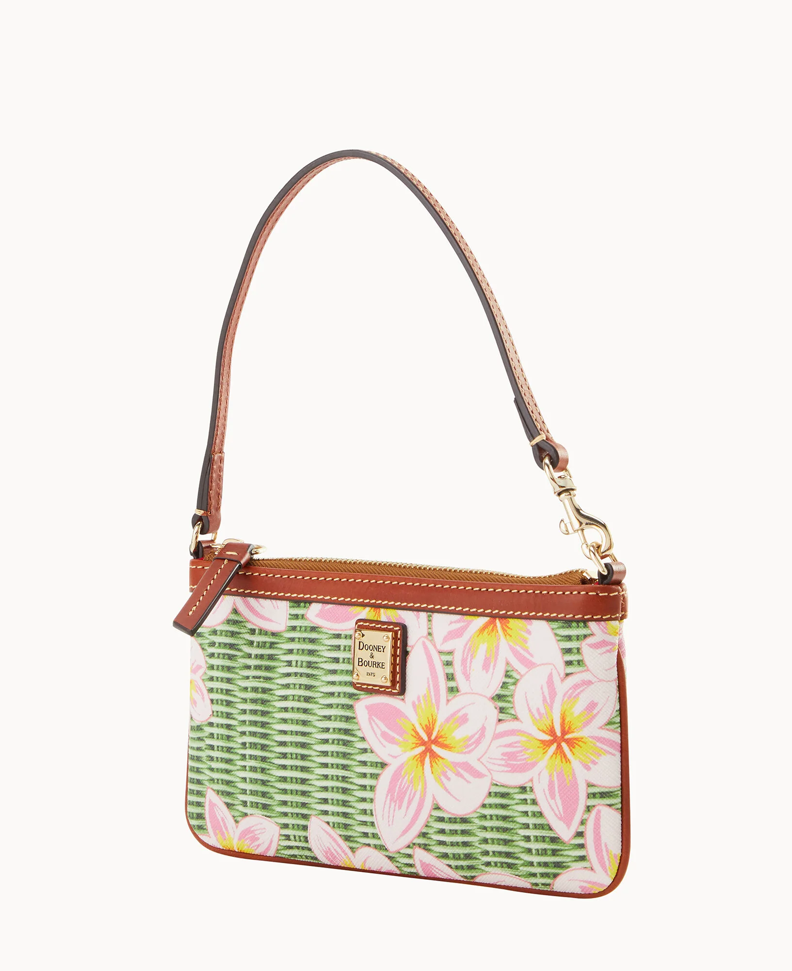 Plumeria Large Slim Wristlet - Image 8