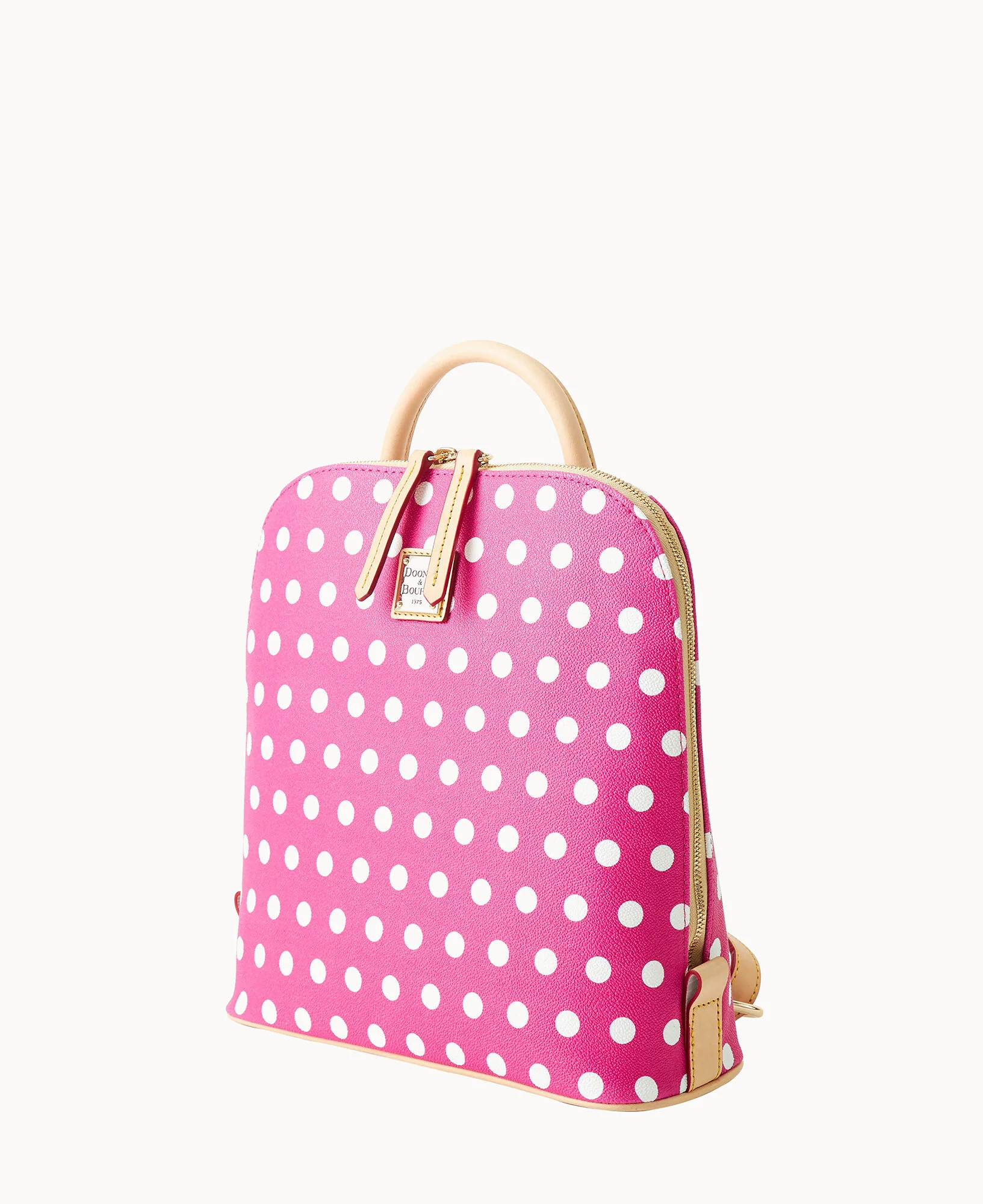 Polka Dot Zip Pod Backpack - Image 14