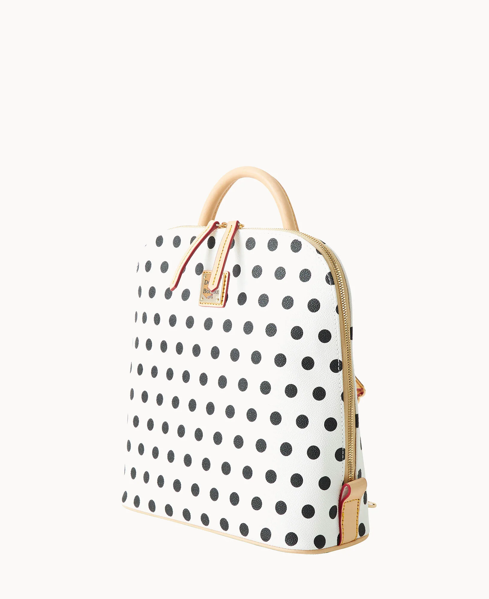 Polka Dot Zip Pod Backpack - Image 6