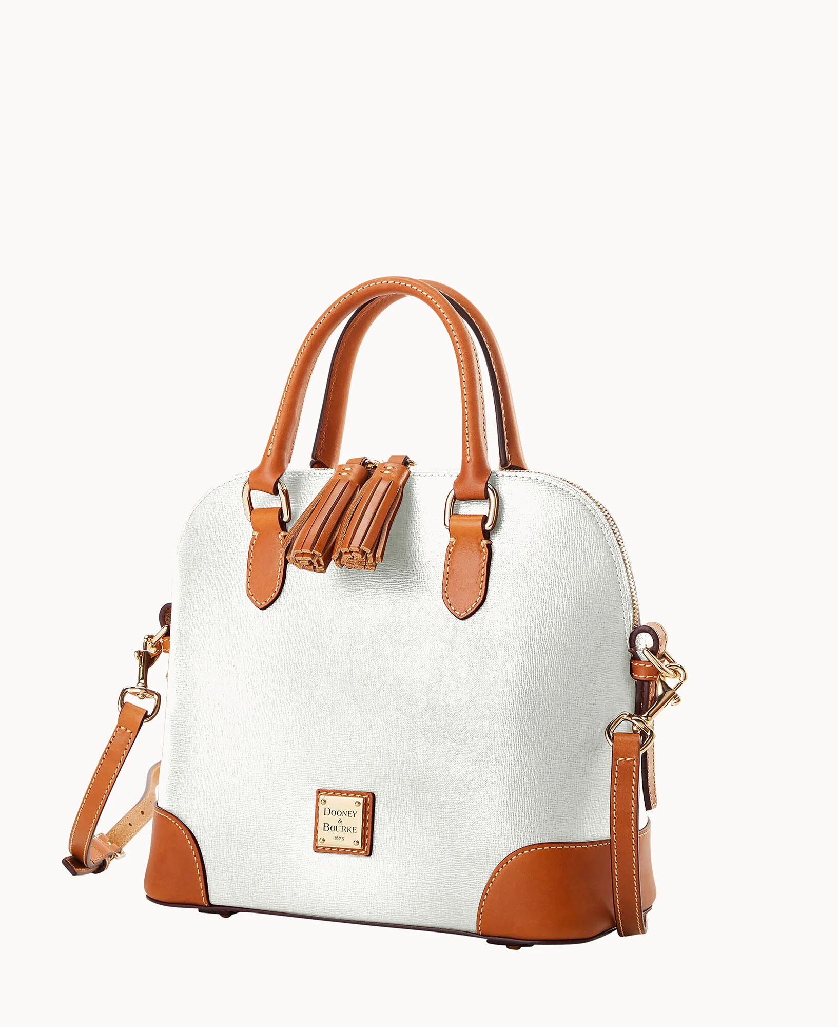 Saffiano Domed Satchel - Image 2