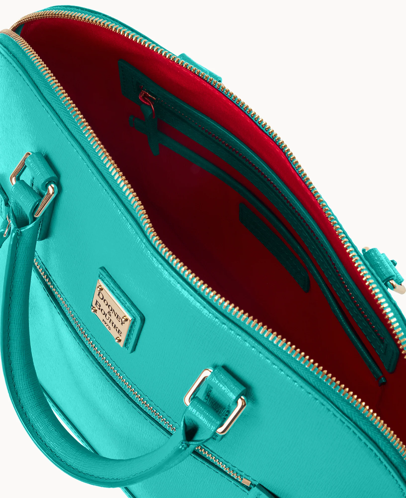 Saffiano Domed Zip Satchel - Image 56