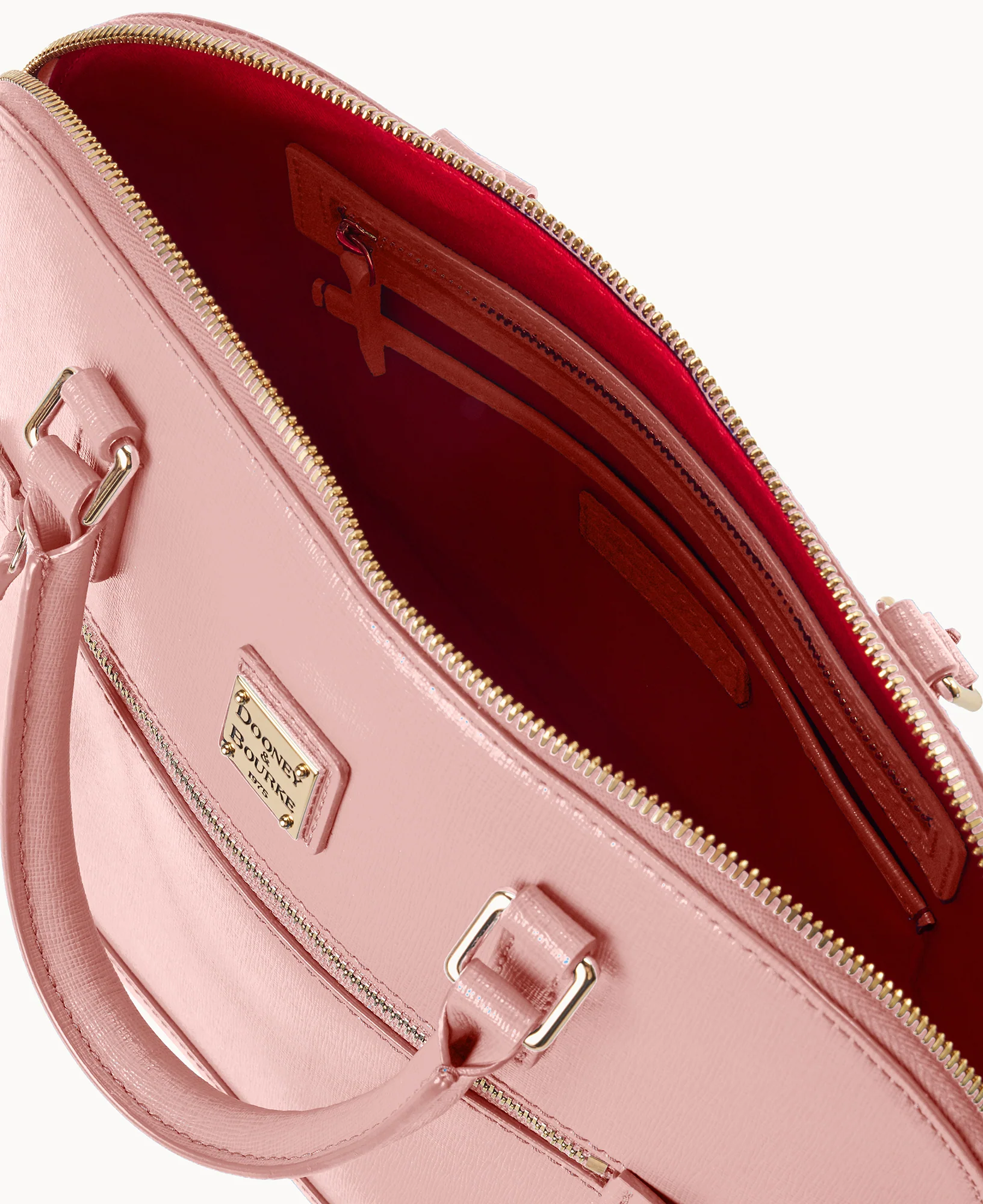 Saffiano Domed Zip Satchel - Image 64