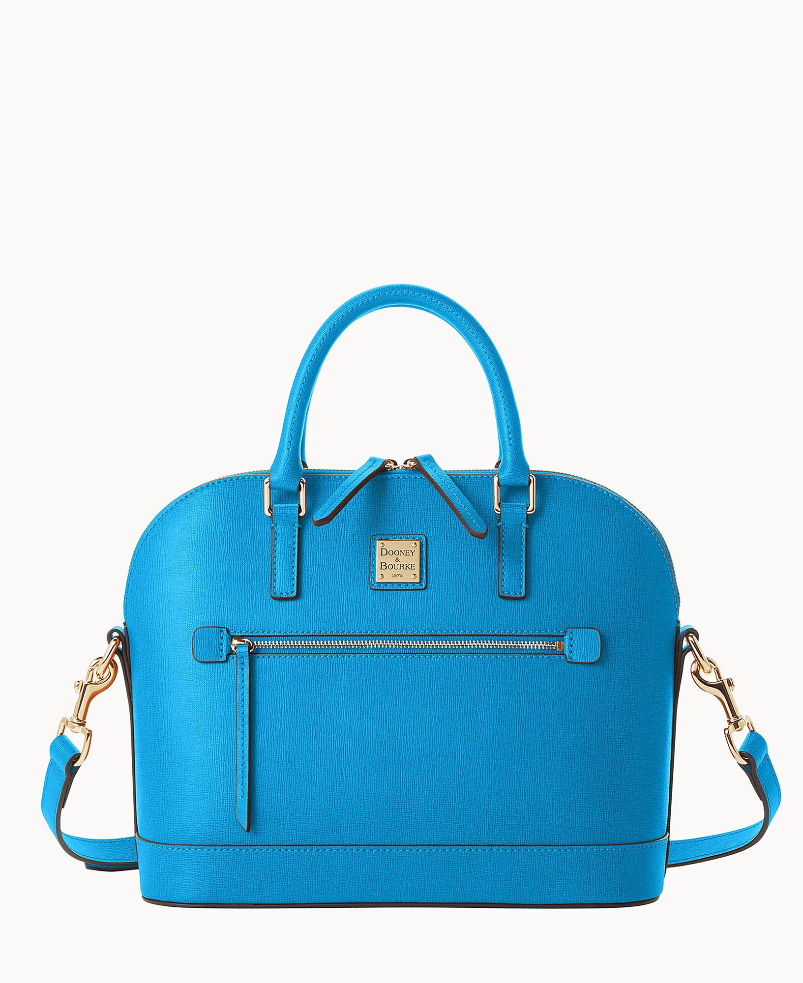 Saffiano Domed Zip Satchel - Image 76