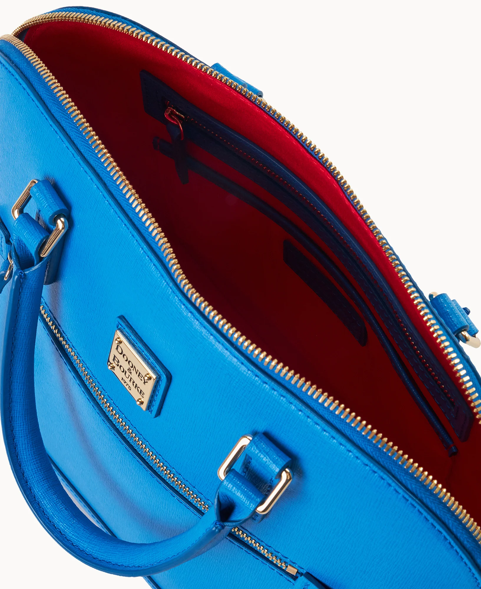 Saffiano Domed Zip Satchel - Image 78
