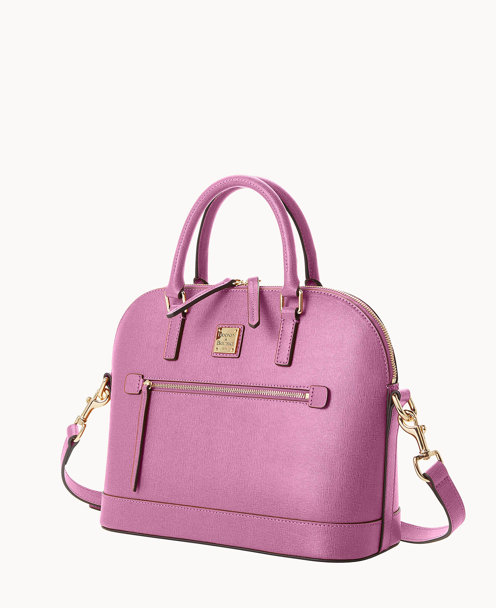 Saffiano Domed Zip Satchel - Image 89