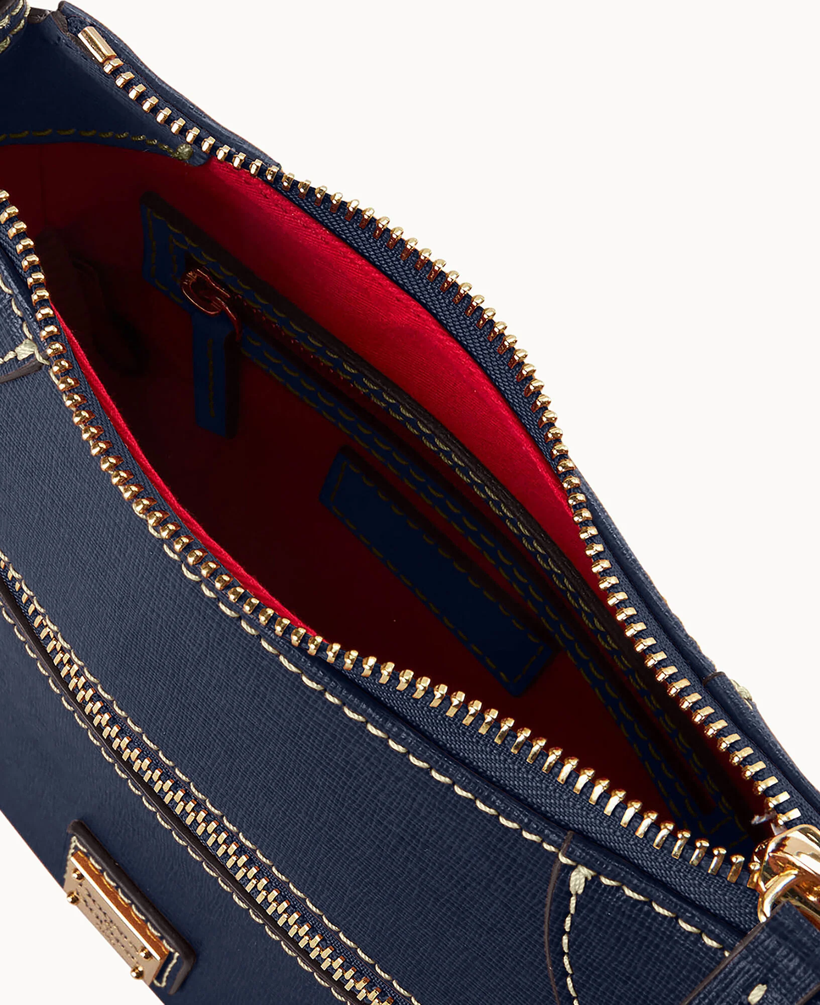 Saffiano Front Zip Crossbody - Image 15