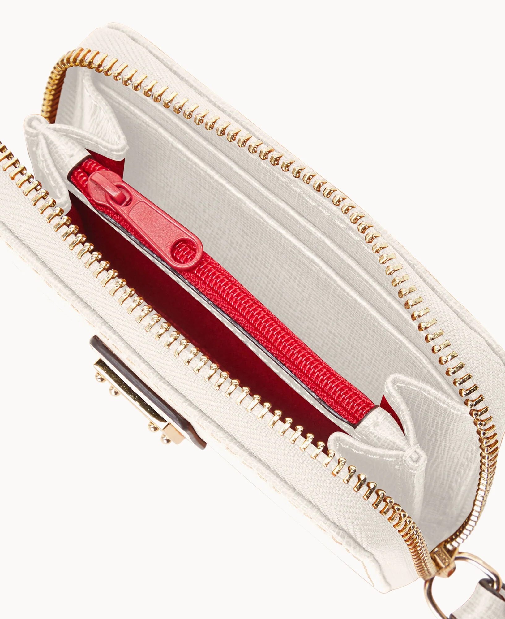 Saffiano Large Zip Around Credit Card Case - Image 3