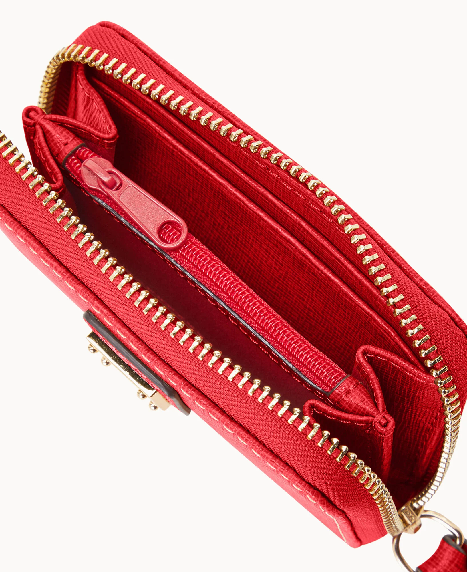 Saffiano Large Zip Around Credit Card Case - Image 33