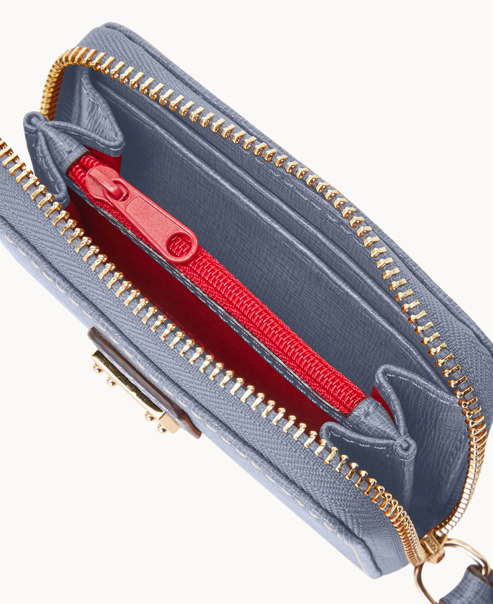 Saffiano Large Zip Around Credit Card Case - Image 36