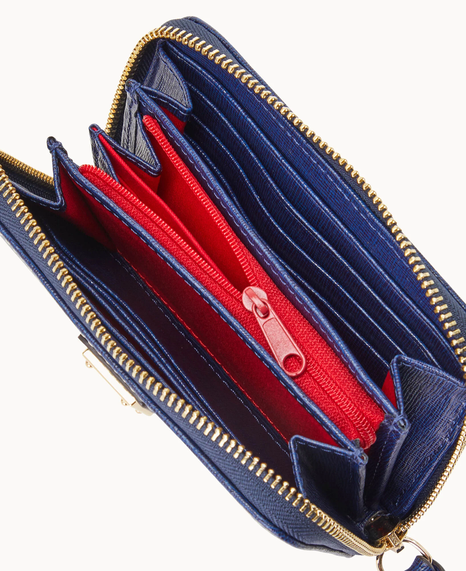 Saffiano Medium Zip Around Wallet - Image 3