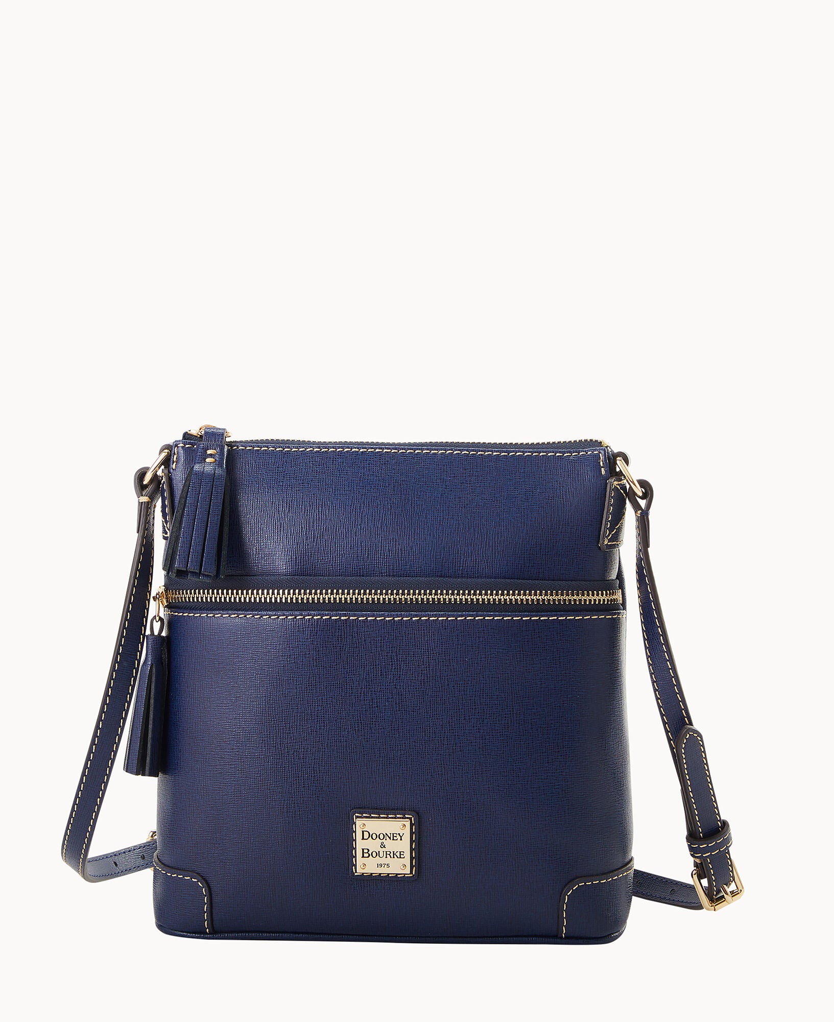 Saffiano Small Tassel Crossbody - Image 5