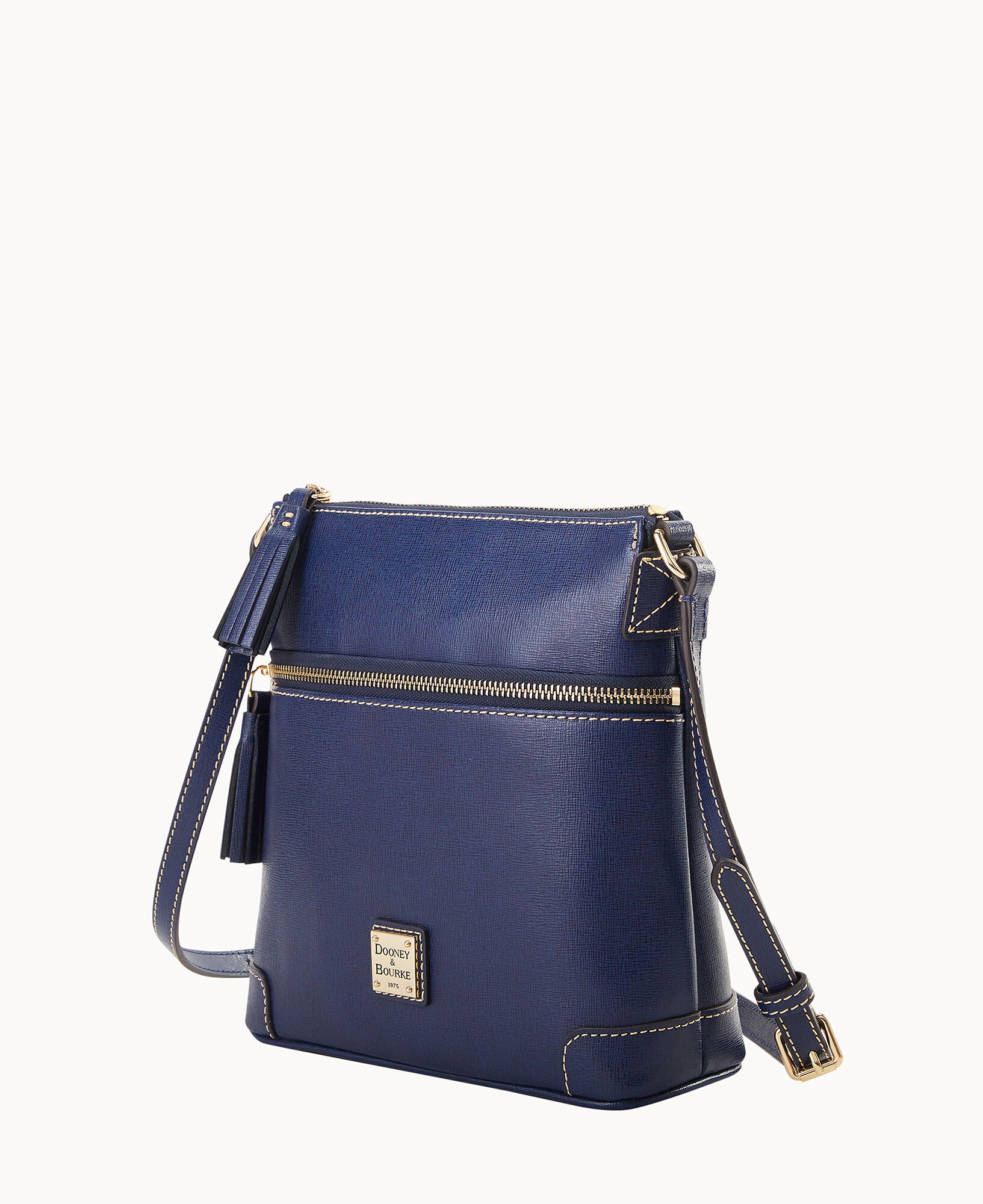 Saffiano Small Tassel Crossbody - Image 6