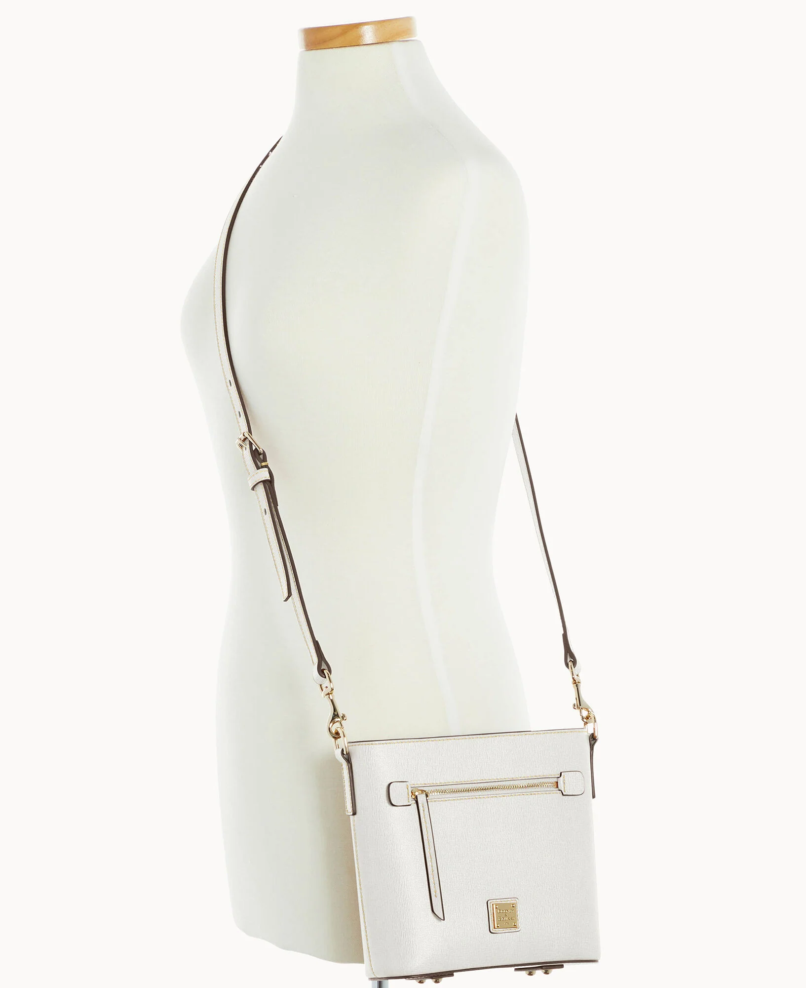 Saffiano Small Zip Crossbody - Image 45