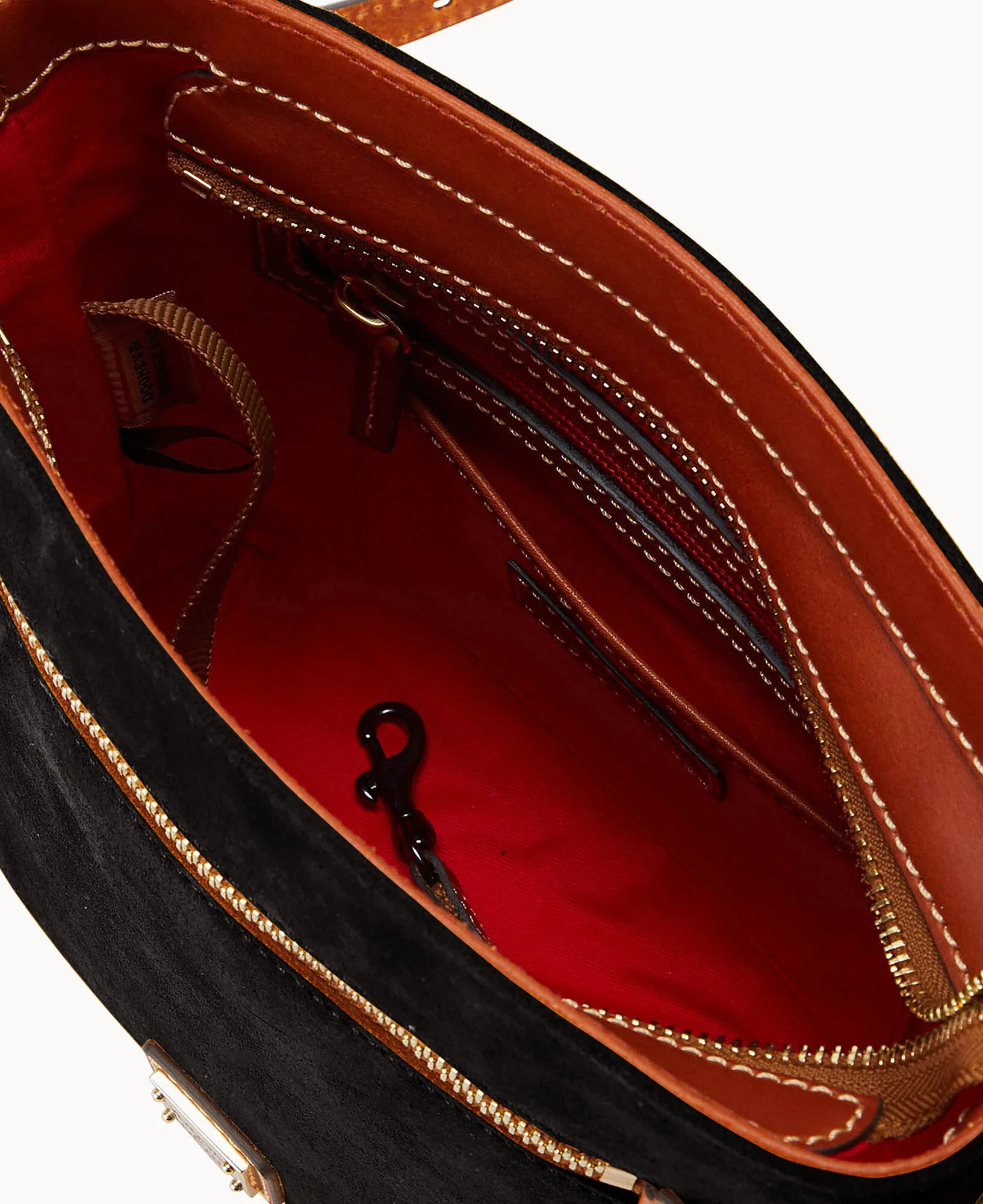 Suede Zip Crossbody - Image 15