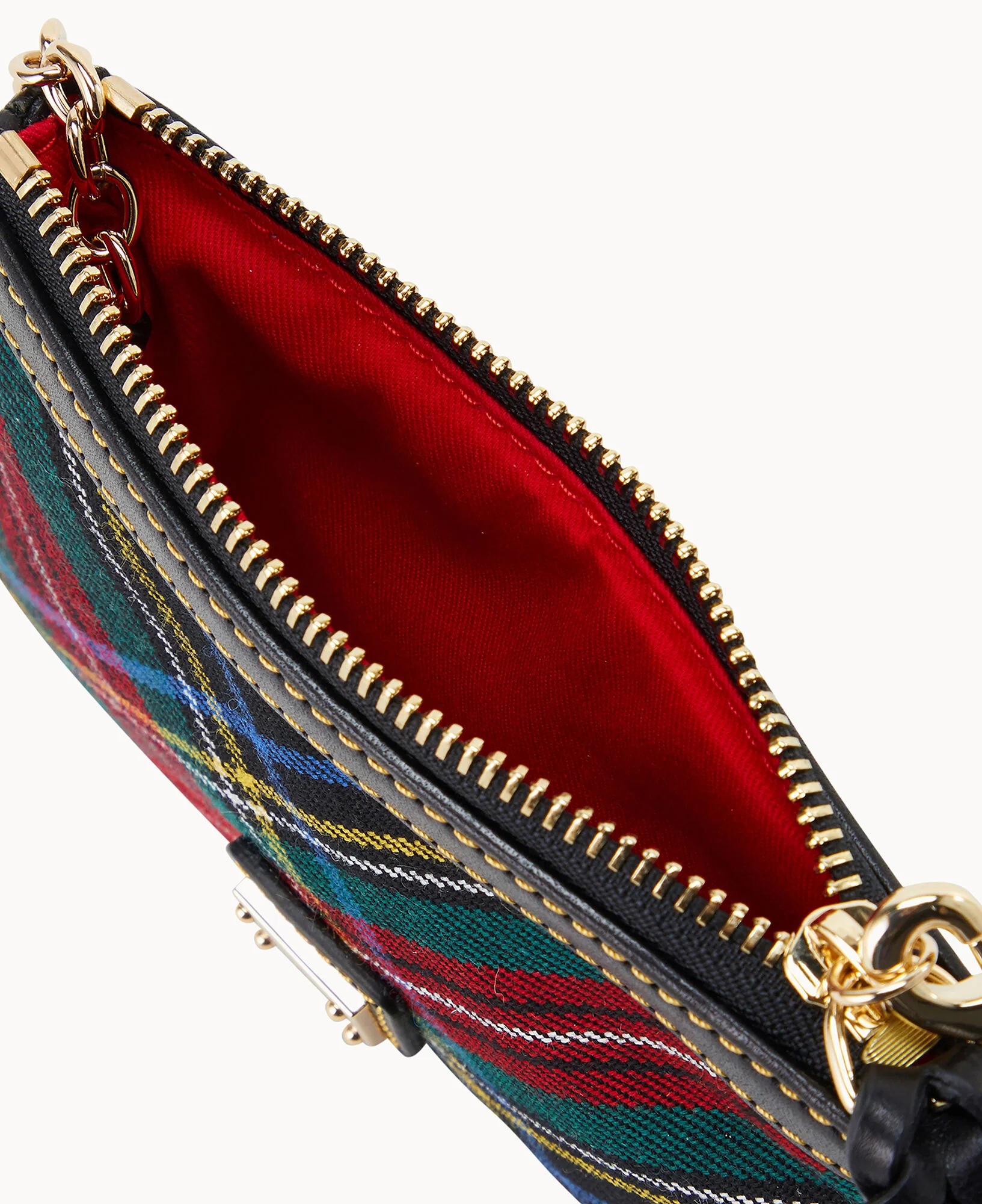 Tartan Medium Wristlet - Image 3