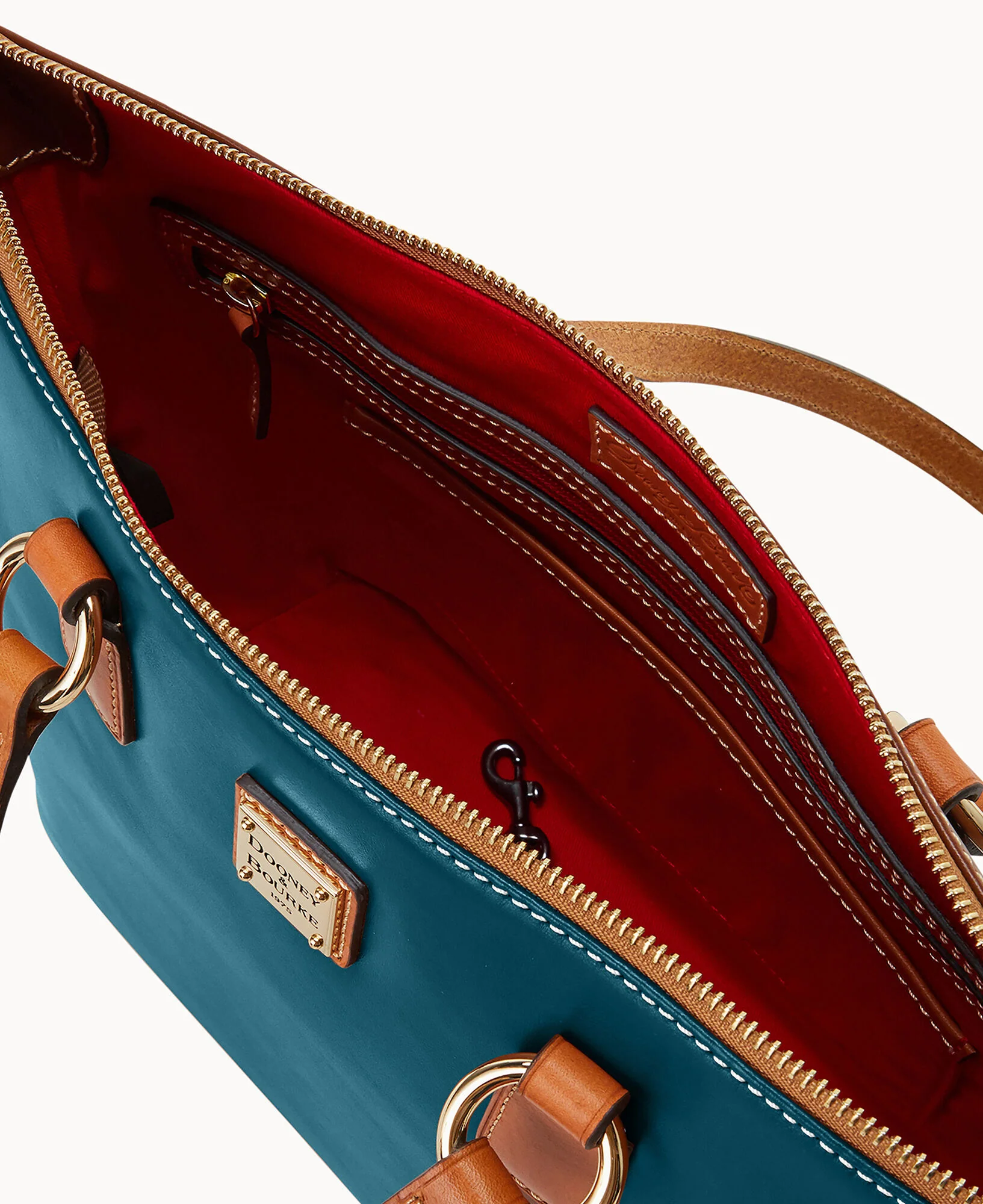 Wexford Leather Small Wren Zip Tote - Image 13