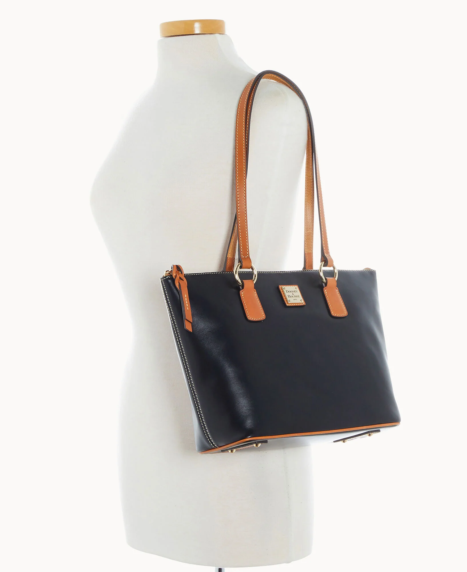 Wexford Leather Small Wren Zip Tote - Image 5
