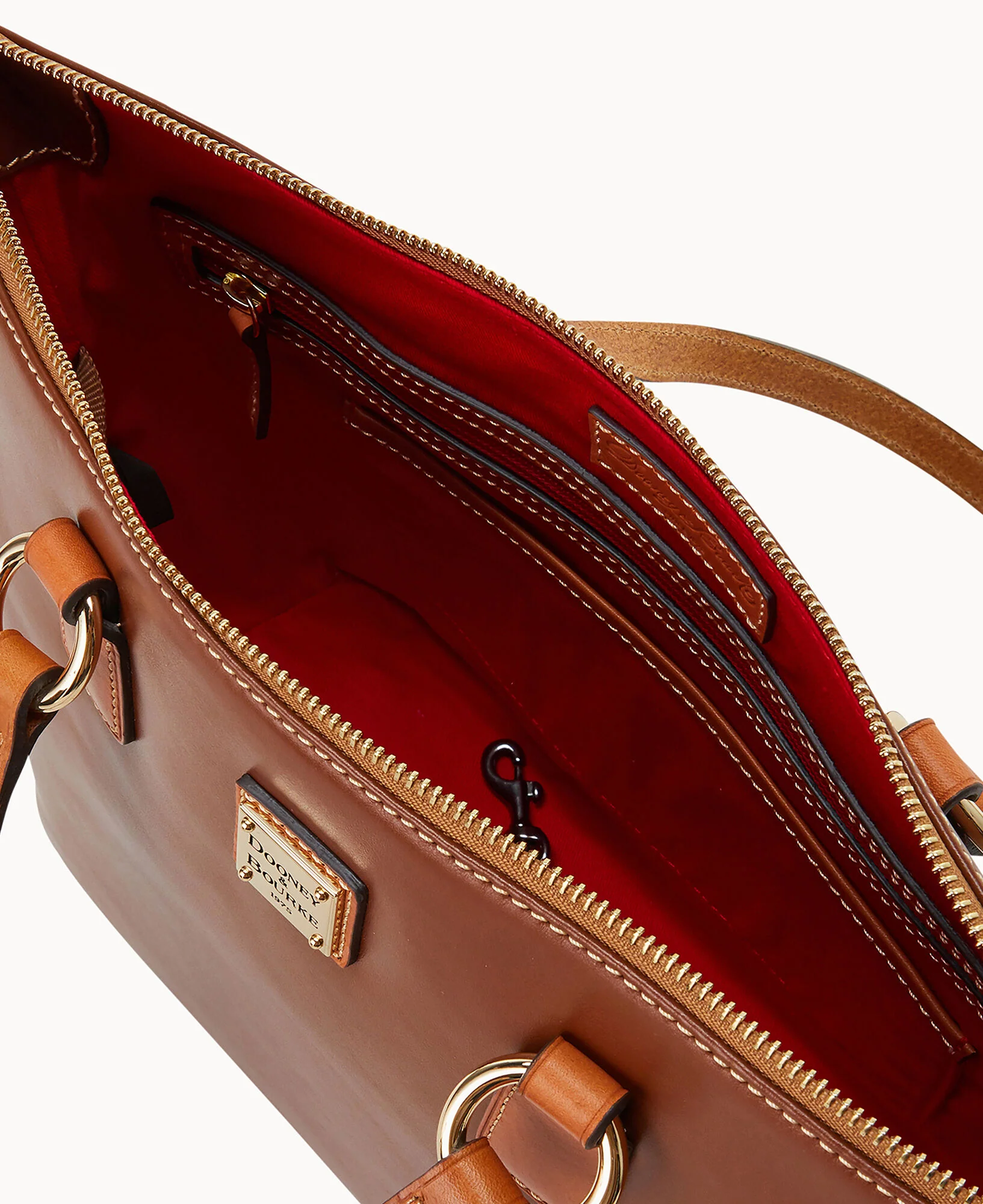 Wexford Leather Small Wren Zip Tote - Image 8