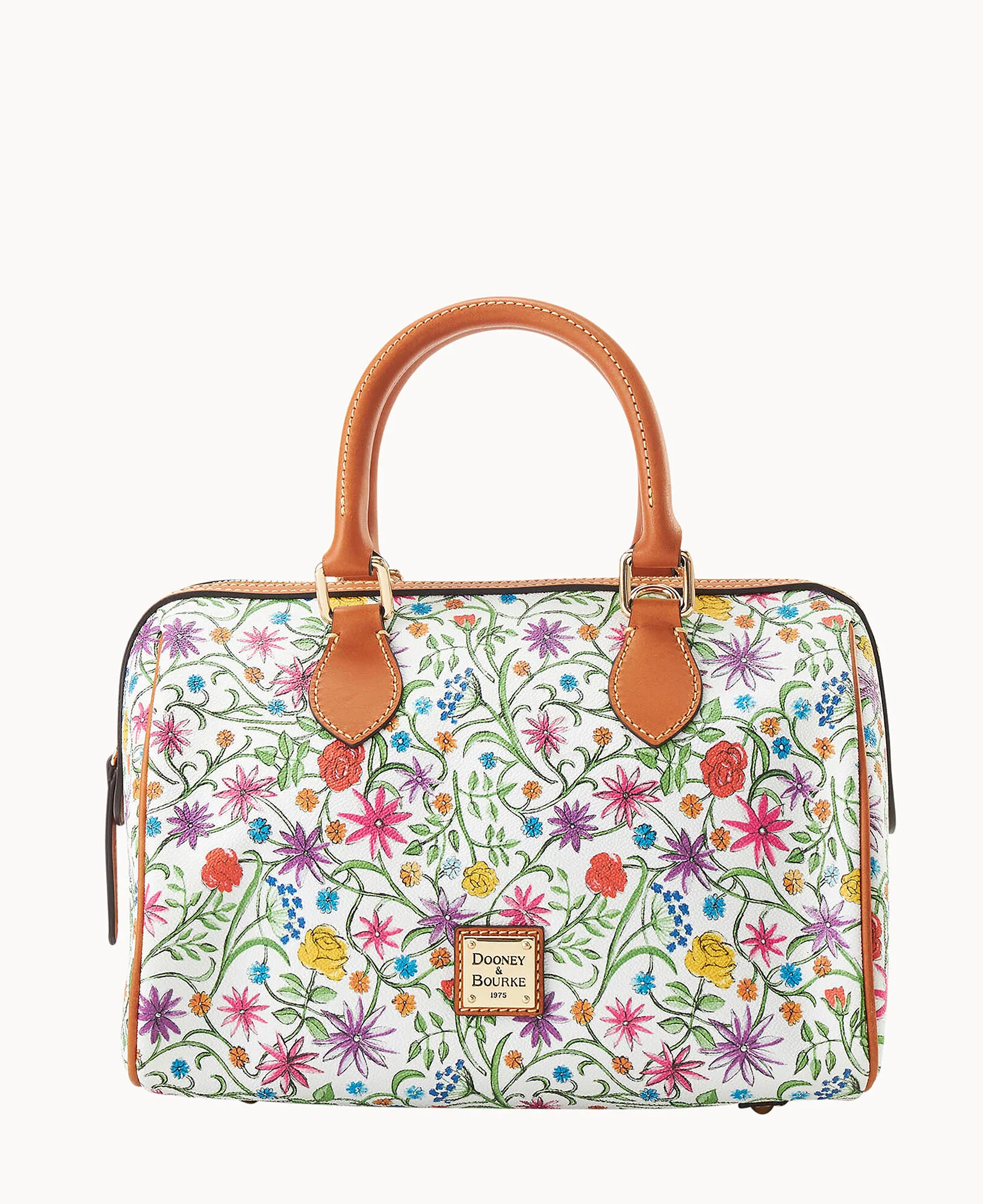Wildflowers Barrel Satchel